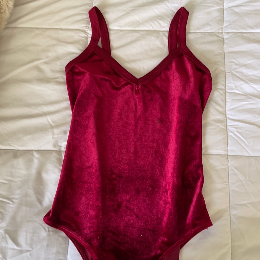 Red velvet bodysuit!